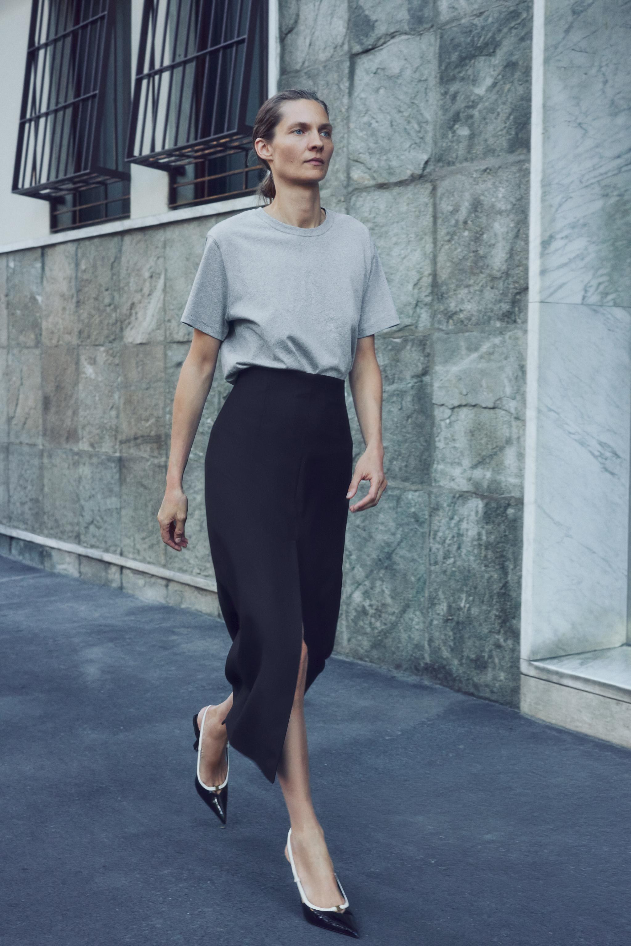 ZW COLLECTION STRAIGHT SKIRT | Zara US