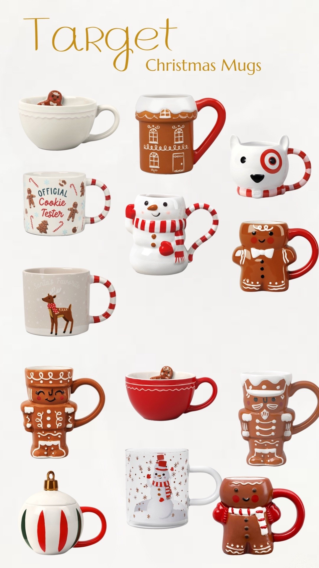 Christmas Target Mugs only $5

#LTKHoliday #LTKHome #LTKSeasonal