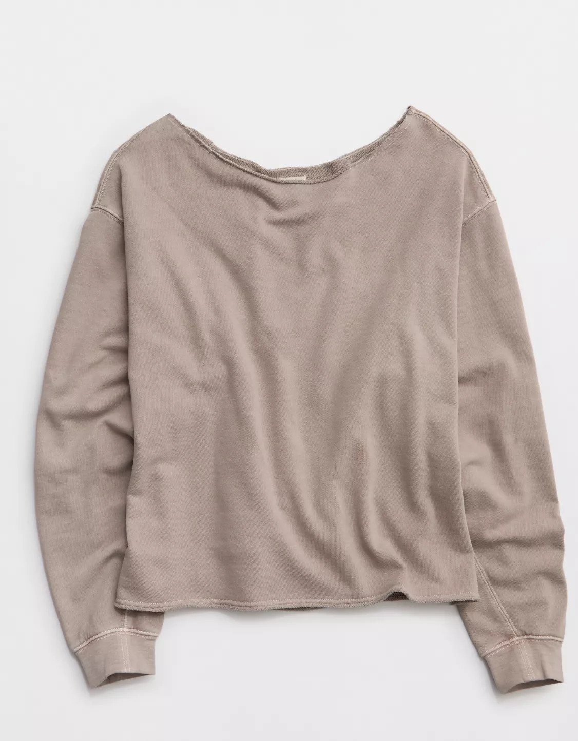Aerie Alumni Off The Shoulder Sweatshirt | Aerie