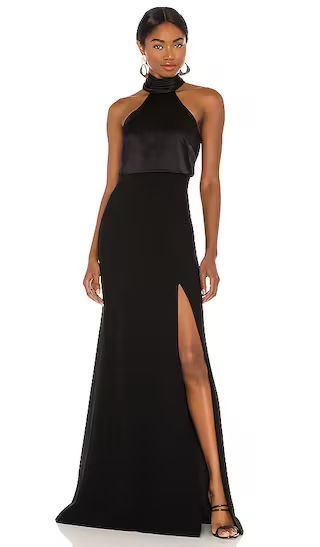 Alexandra Gown in Black | Revolve Clothing (Global)