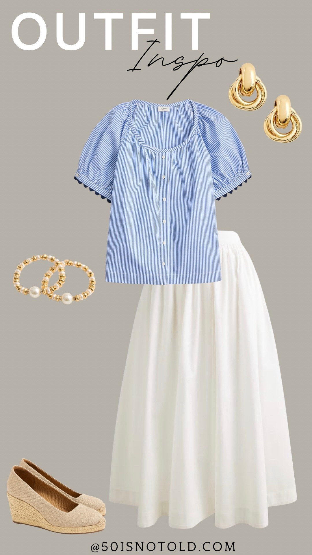 Spring and Summer outfit idea | work wear | family photos | blue and white | vacation outfit

#LTKWorkwear #LTKOver40 #LTKootd
