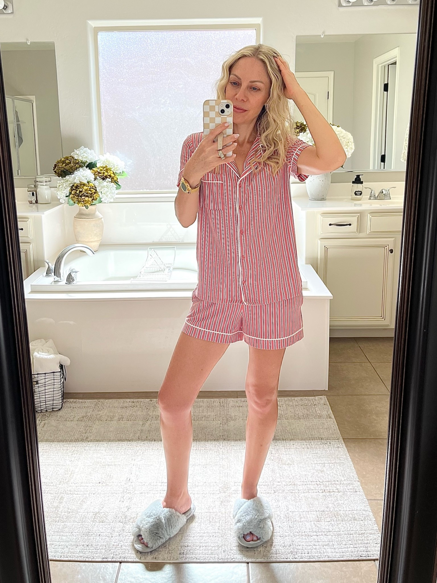 I love a good pj set!  This one is soft and comfy and under $20!😴

#pajamas #walmart

#LTKOver40 #LTKmomlife #LTKPetite