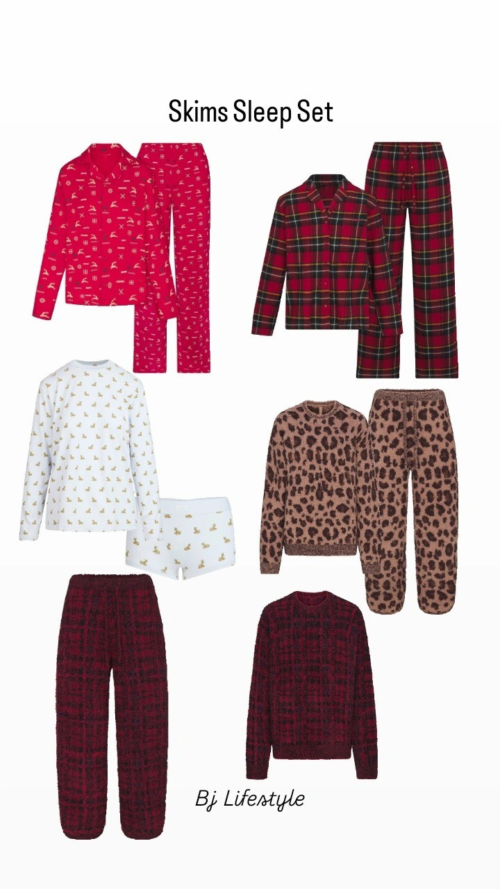 Skims soft, ultra-comfortable sleep set.#LtkSkims #joggers #loungewear #crewneckpullover #sleepset #pajamas #pjs #sleepwear #nightwear

#LTKCyberWeek #LTKHoliday #LTKPetite