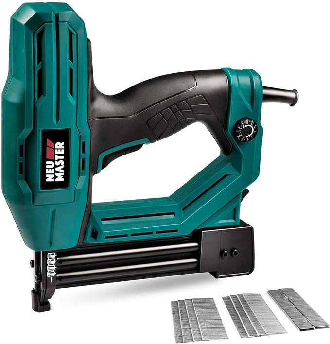 NEU MASTER Electric Brad Nailer, NTC0040 Electric Nail Gun/Staple Gun for Upholstery, Carpentry a... | Amazon (US)