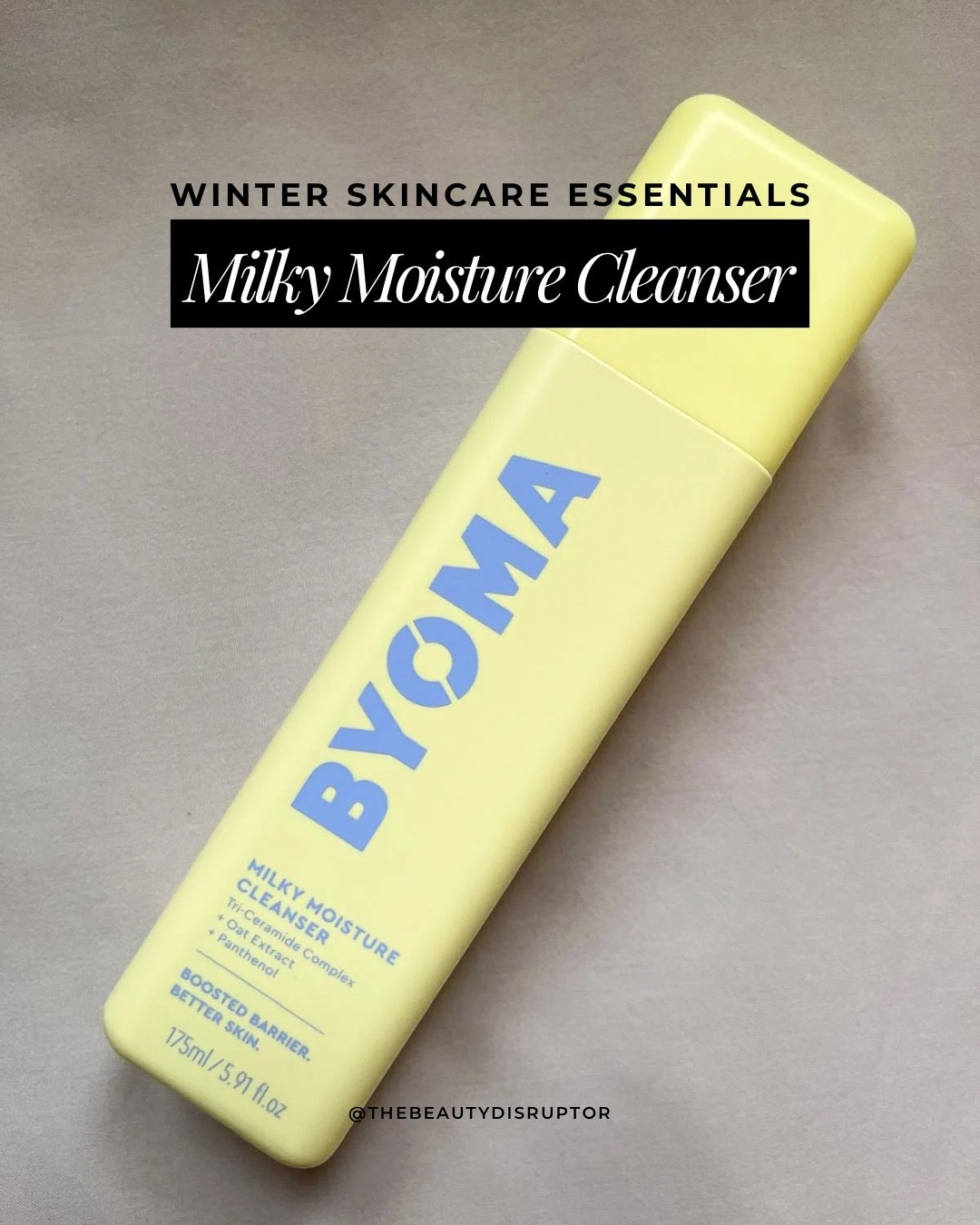 Give your skin the gift of hydration this holiday season with BYOMA Milky Moisture Cleanser💦✨

This moisturizing, creamy cleanser deeply hydrates, and calms the skin while restoring the moisture barrier. 

Perfect for your winter skincare routine, and ideal for dry and sensitive skin types. 

#dryskincare #hydratingcleanser #winterskin #ulta 

#LTKBeauty #LTKCyberWeek
