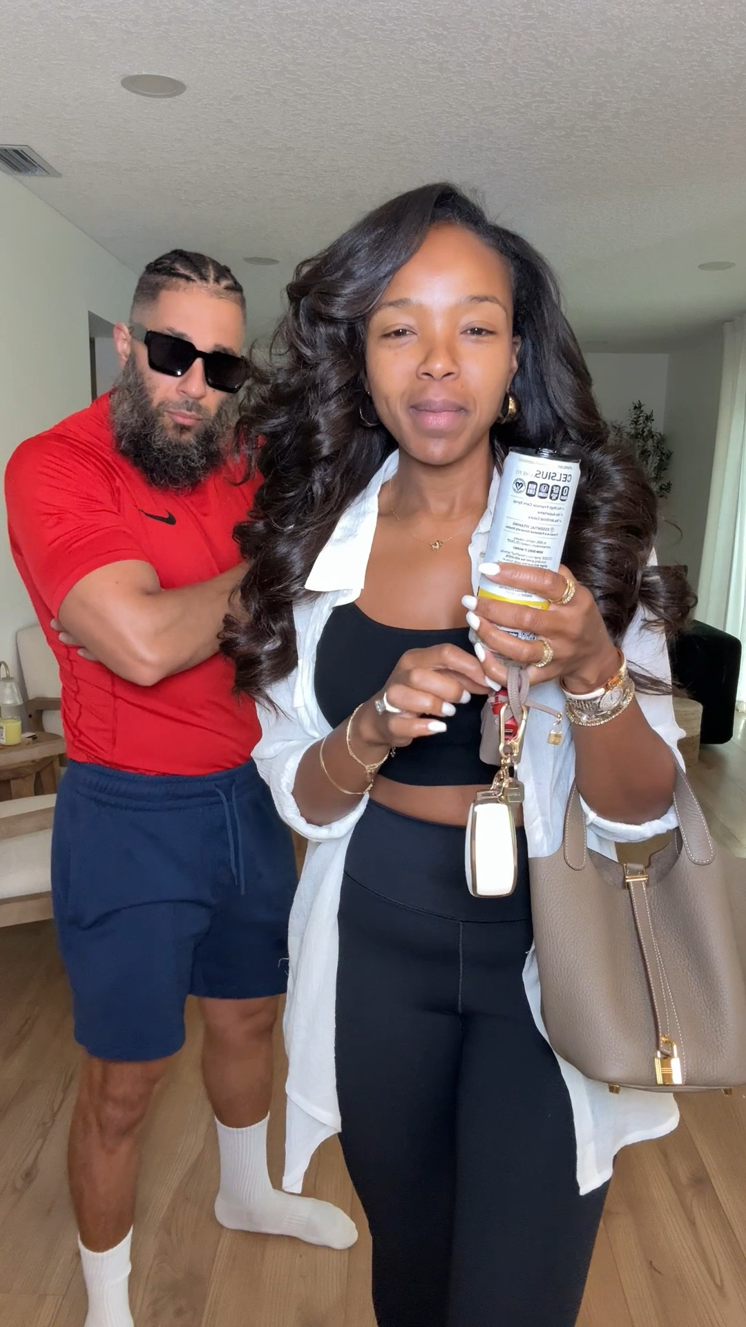 Quick OOTD love a classic black and white combo 

Size small  I’m 5’4 | 140lbs | 36D -27 -40  • IG & YT: kirasfashionfinds TT: kiraabboud  

#LTKU #LTKStyleTip #LTKActive