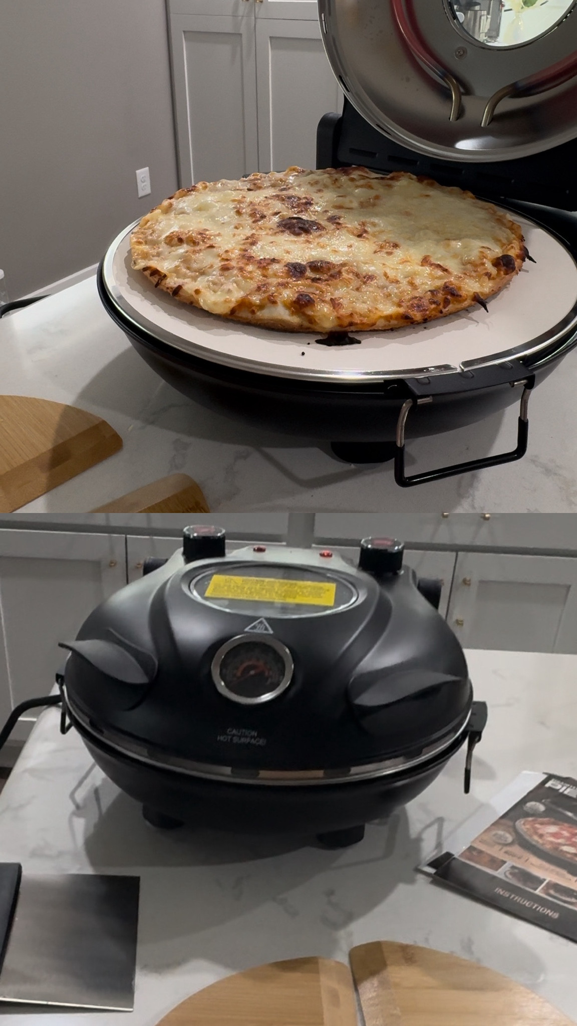 Granitestone pizza oven 

#LTKVideo #LTKSeasonal #LTKU