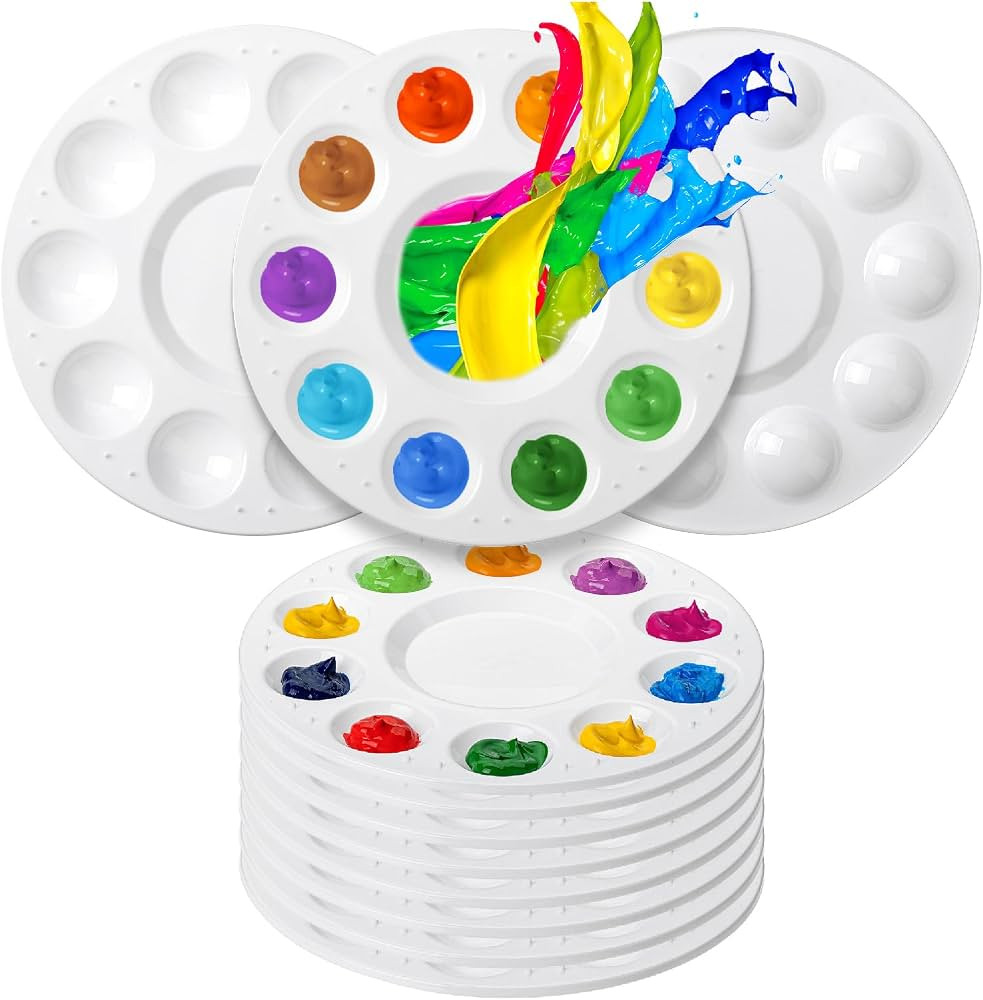 Mr. Pen- Paint Tray Palettes, 8Pack, Paint Pallet, Paint Tray, Paint Palette Tray, Paint Supplies... | Amazon (US)