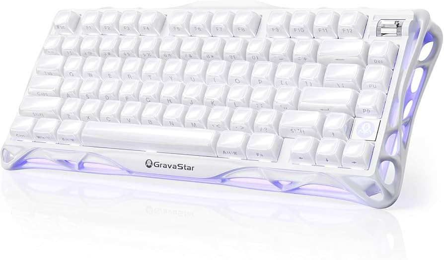 GravaStar Mercury K1 75% Wireless Mechanical Gaming Keyboard RGB Backlit | Amazon (US)