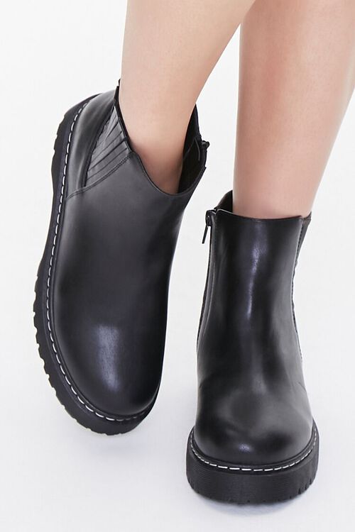 Faux Leather Chelsea Boots | Forever 21 (US)