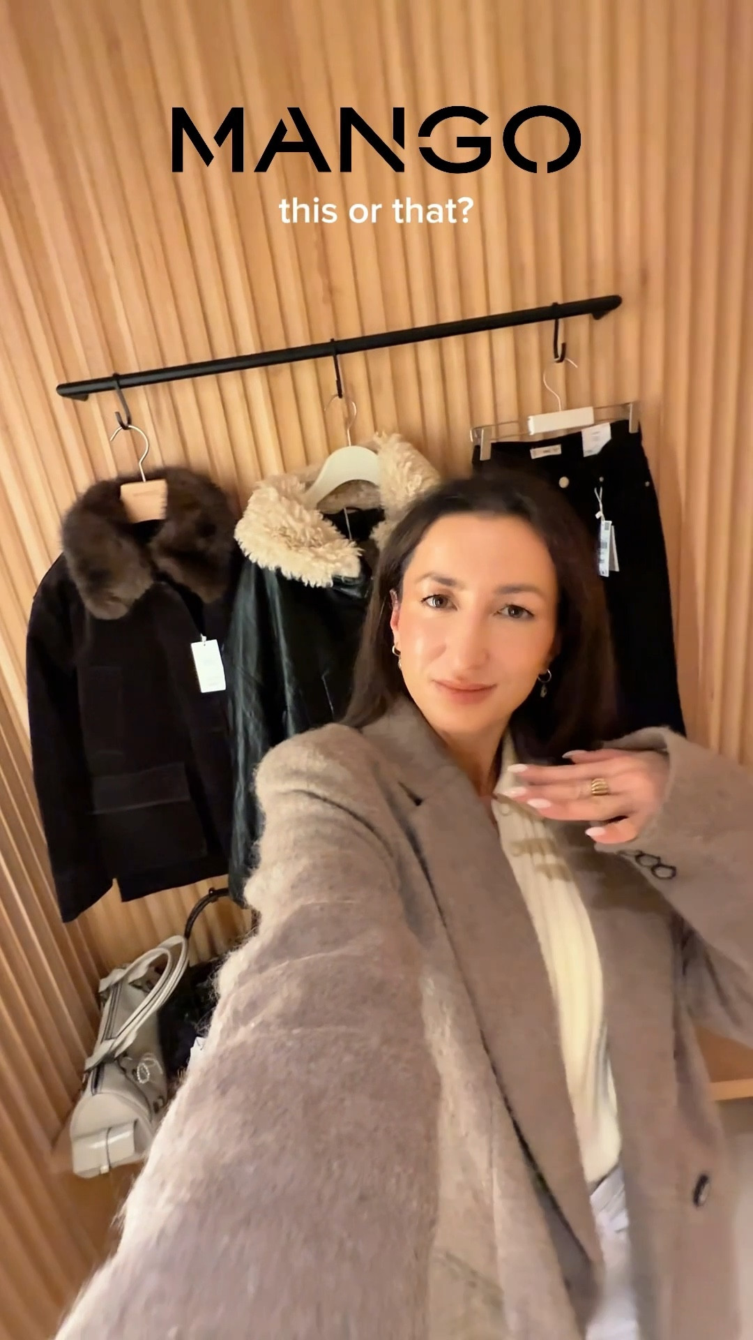 MANGO this or that? 
Sizes: stripped pullover: XS, jeans: 36; boots: true to size, both jackets in S 

#LTKautumn #LTKbag #LTKshoes