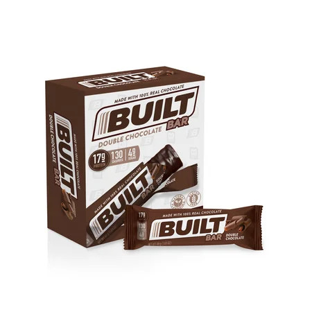 Built Bar Double Chocolate 4Ct | Walmart (US)