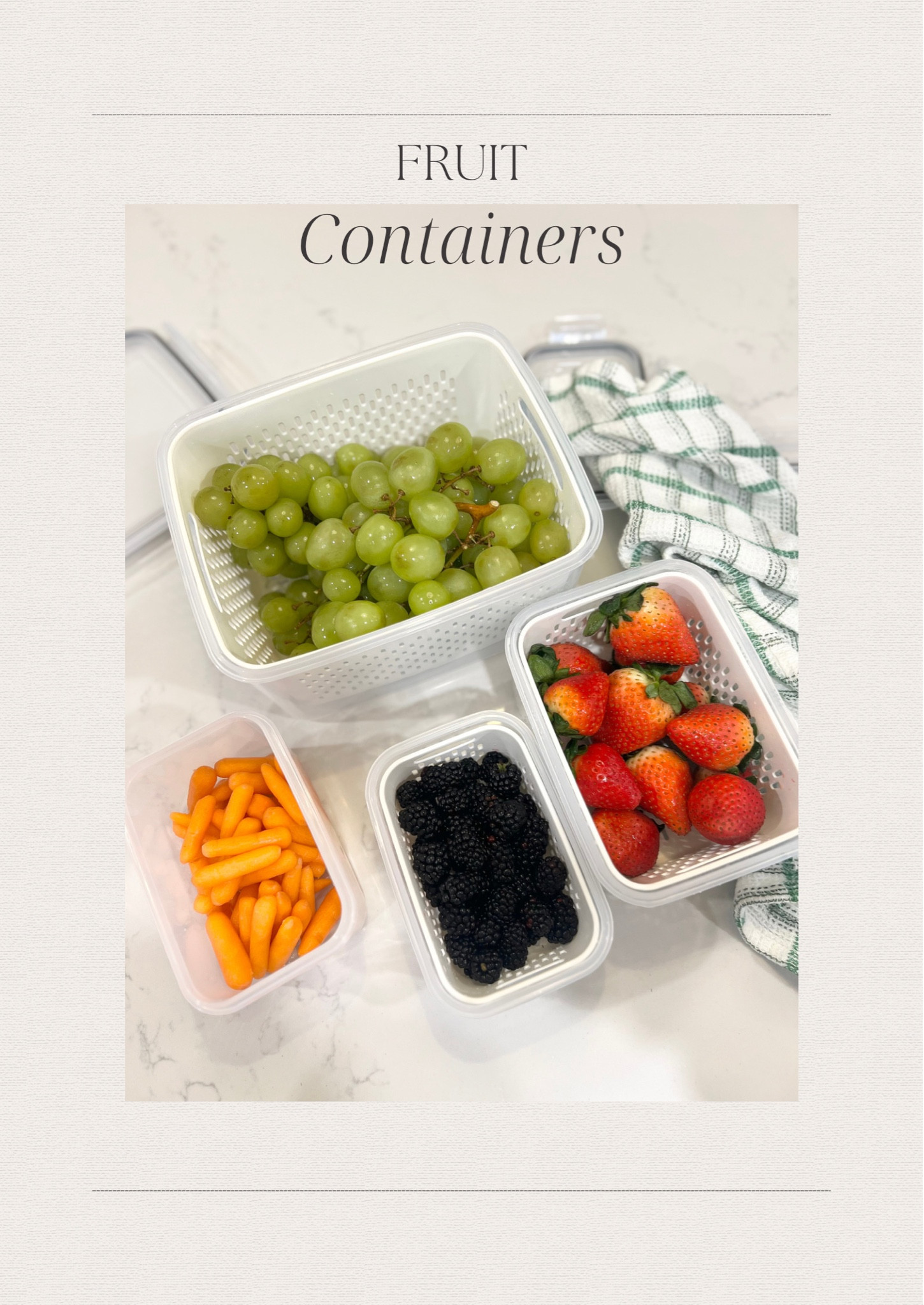 Keeps your produce lasting fresh for several weeks 🍉 

#LTKhome