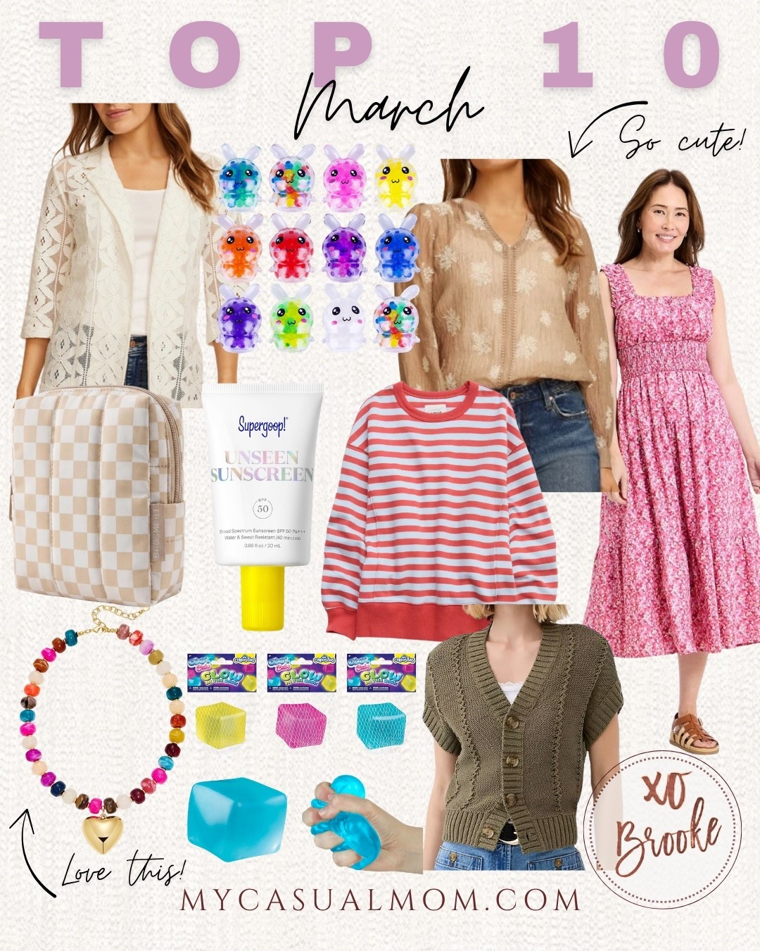 Top 10 March 

#LTKdayinmylife #LTKSaleAlert