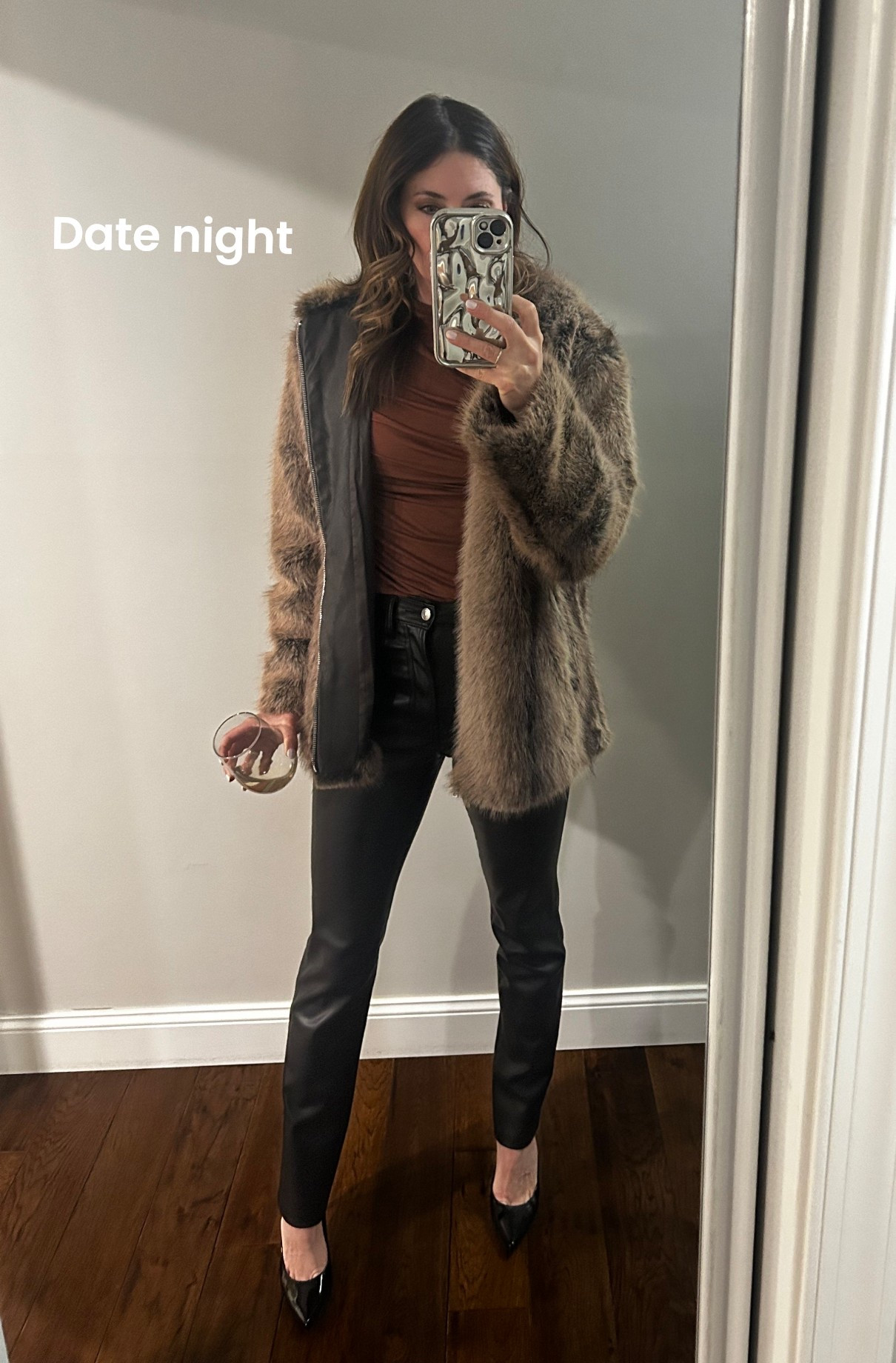 Easy date night outfit for winter!

#LTKootd