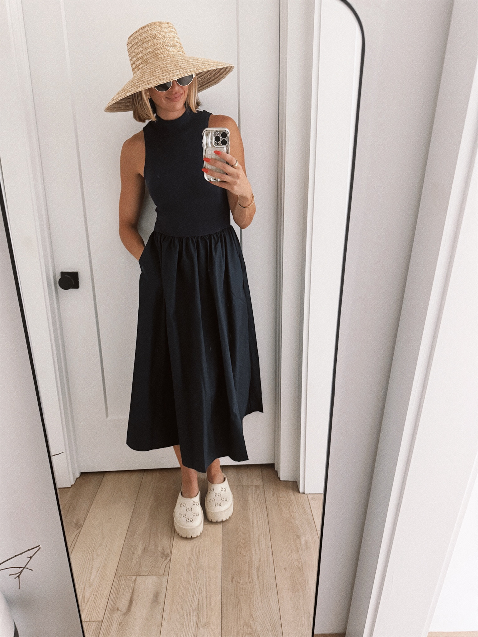 Wearing a small in the Amazon dress. I cut the plastic chain off of the target hat.

#LTKFindsUnder50 #LTKStyleTip #LTKWorkwear