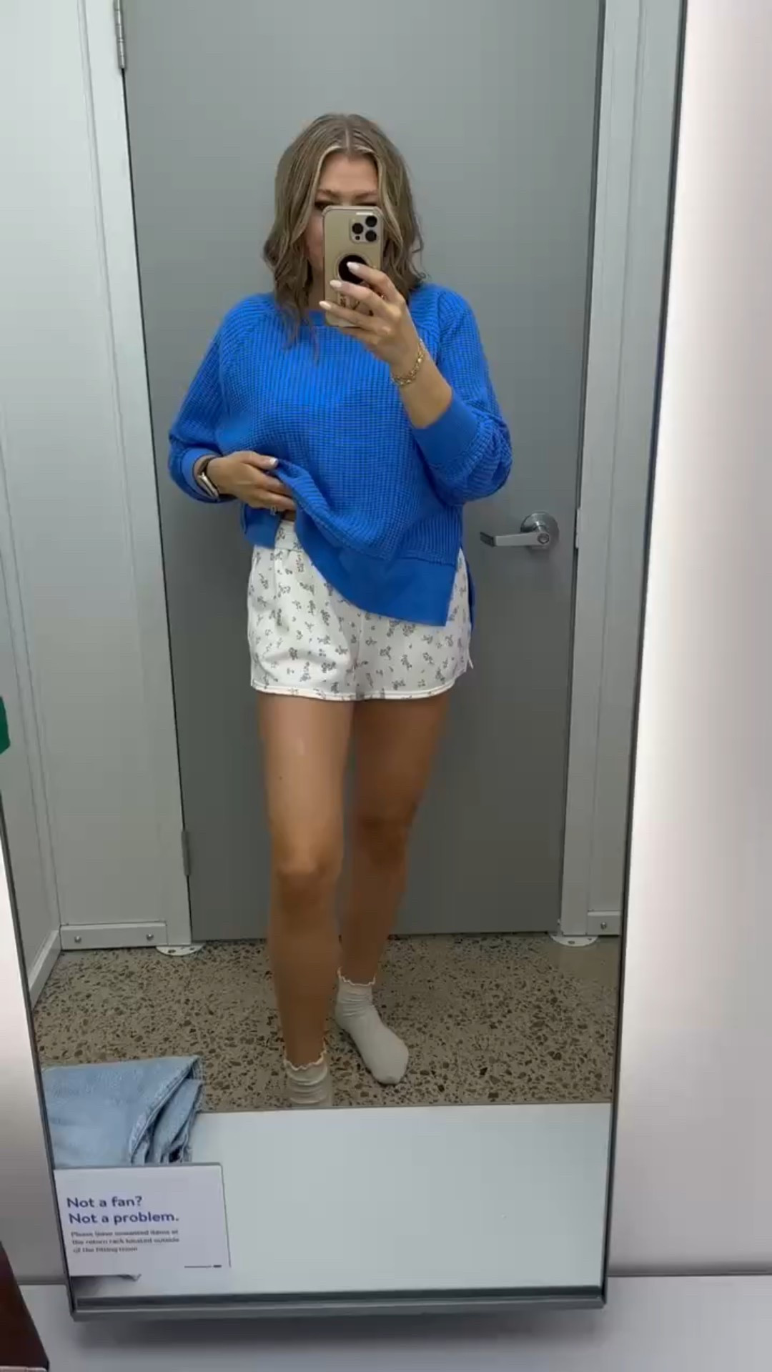 LOVE the adorable floral fleece shorts and this waffle knit for a casual day outfit! Thesavannahk women’s fashion finds viral Walmart floral shorts Walmart long sleeve waffle mom on the go outfit ideas viral Walmart fashion outfits 

#LTKFindsUnder50 #LTKgrwm #LTKootd