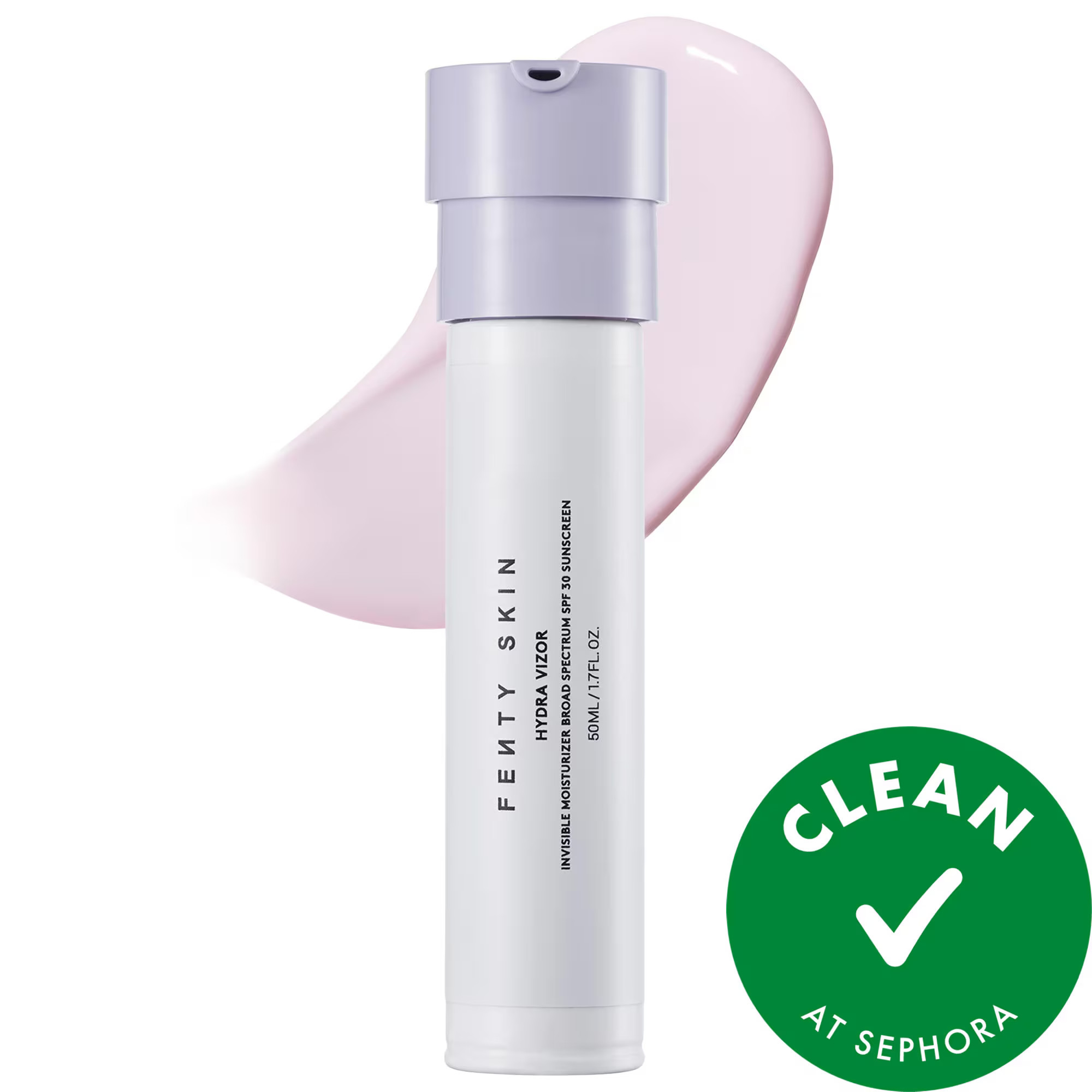 Fenty Beauty by Rihanna Hydra Vizor Refillable Invisible Face Moisturizer SPF 30 with Niacinamide 1.7 oz/50 mL | Sephora (US)