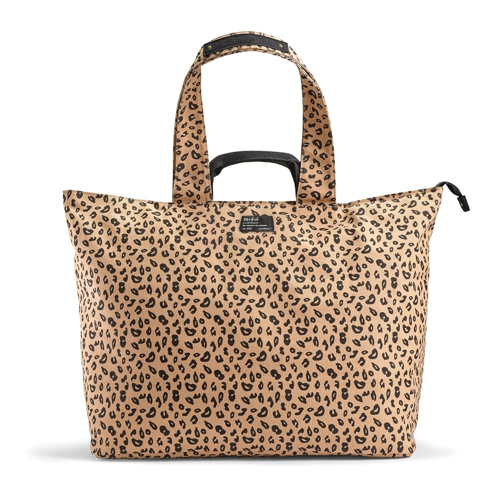 Fit & Fresh Large Beach Bag for Women - Extra Large Travel Tote With Pockets | Amazon (US)
