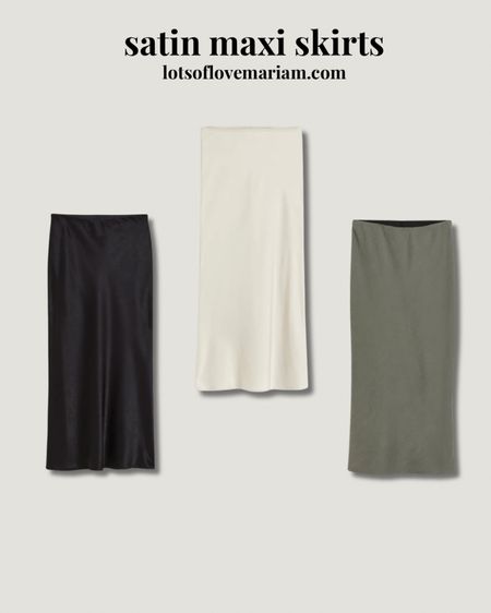 Satin maxi skirt

#LTKeurope #LTKstyletip #LTKSeasonal