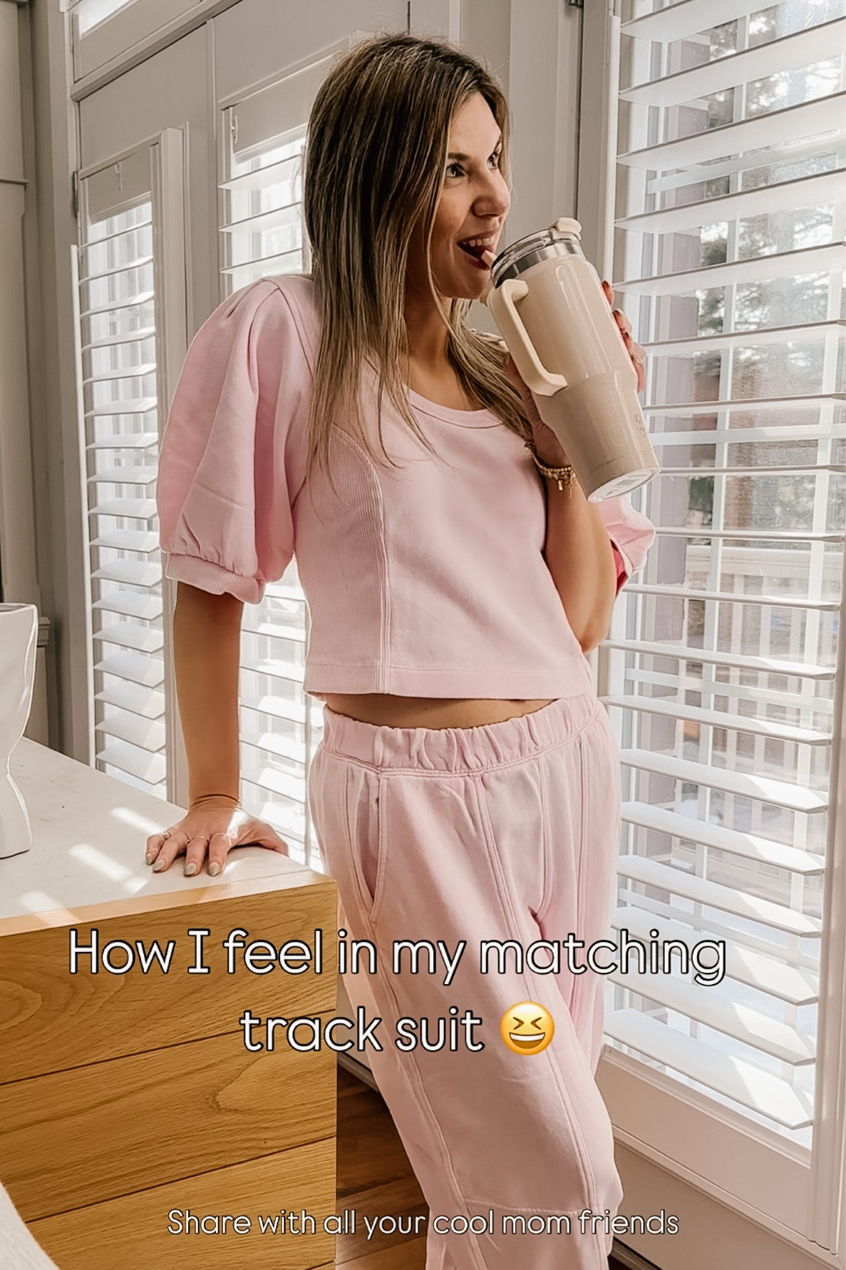 A closer look. I’m in the small in both the top and pants  

#LTKFashionMonth #LTKspring #LTKcanada