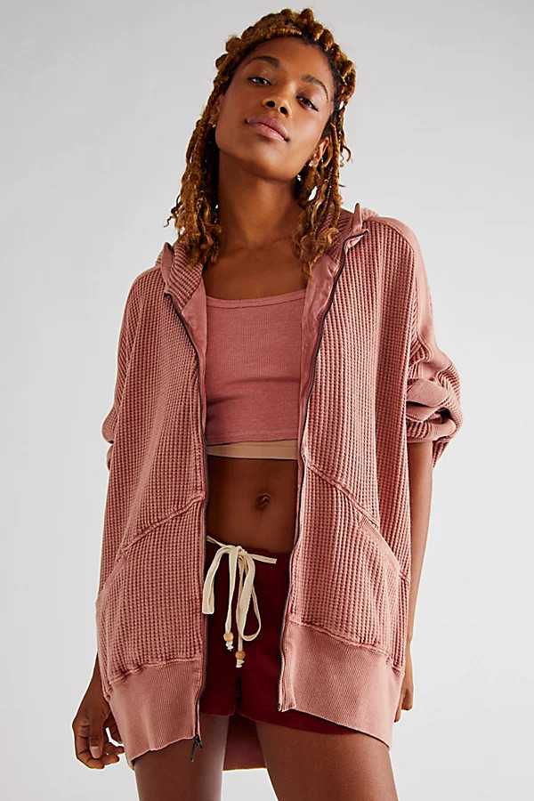 FP One Ash Hoodie by FP One at Free People, Rose Smoke, L | Free People (Global - UK&FR Excluded)
