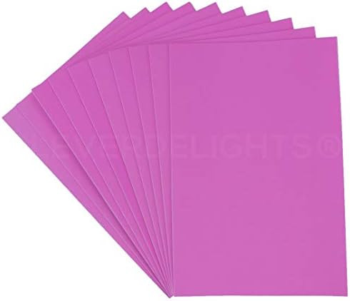 CleverDelights 8" x 12" Foam Sheets - Magenta - 10 Pack - Large Self Adhesive Craft Sheets | Amazon (US)