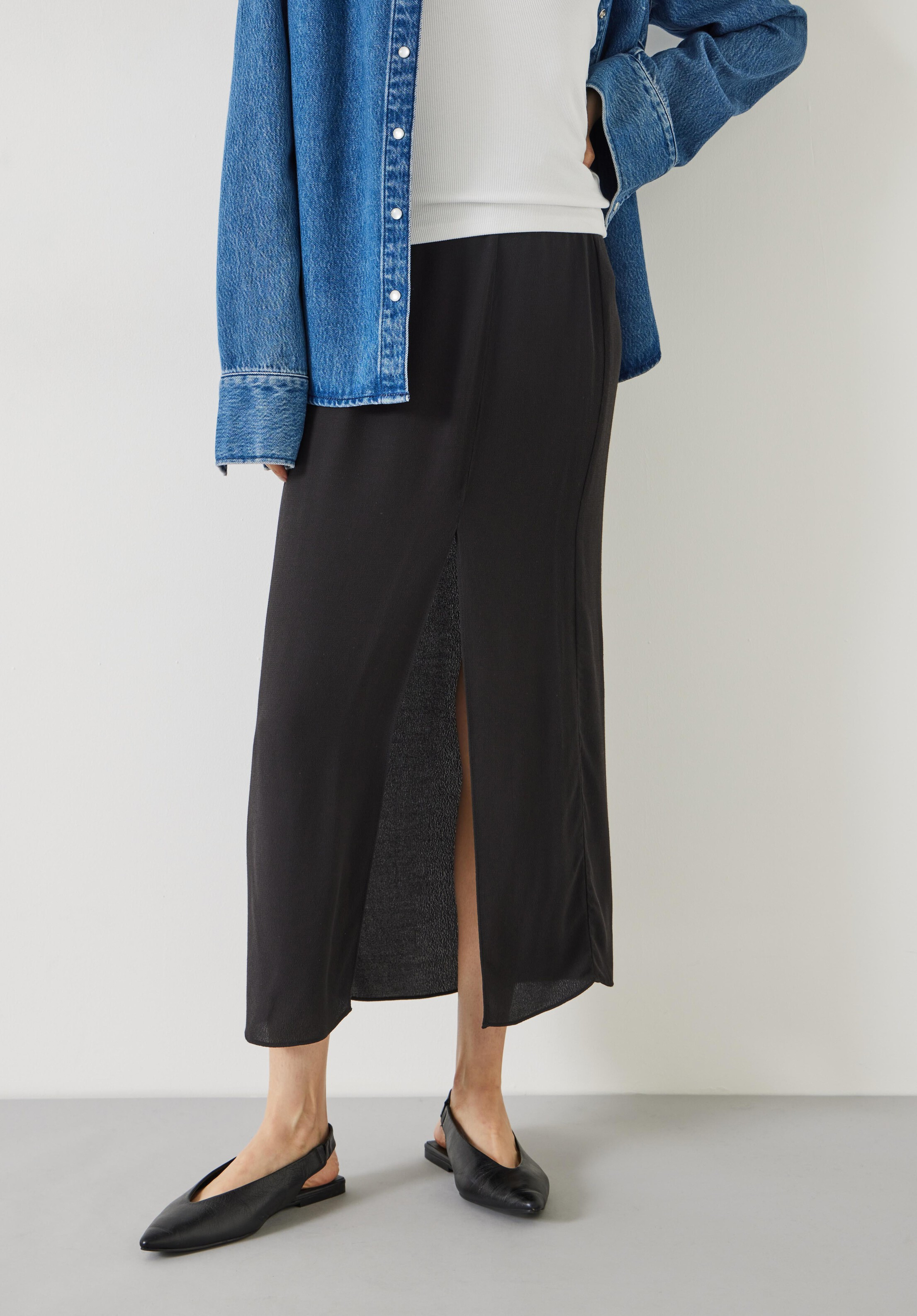 Anya Split Maxi Skirt | Hush UK