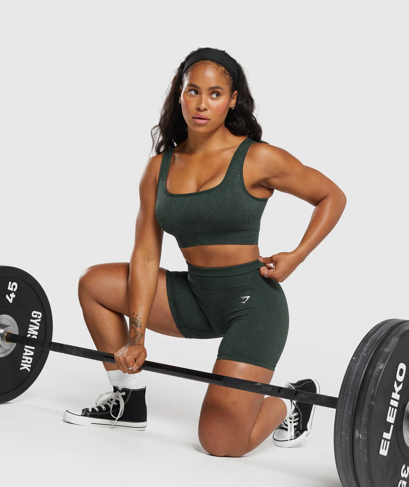 Gymshark Adapt Fleck Sports Bra - Victory Green/ Unit Green | Gymshark US
