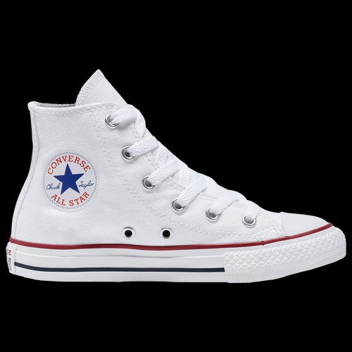 Converse Boys Converse All Star High Top - Boys' Preschool Basketball Shoes Optical White/White Size 12.0 | Champs Sports