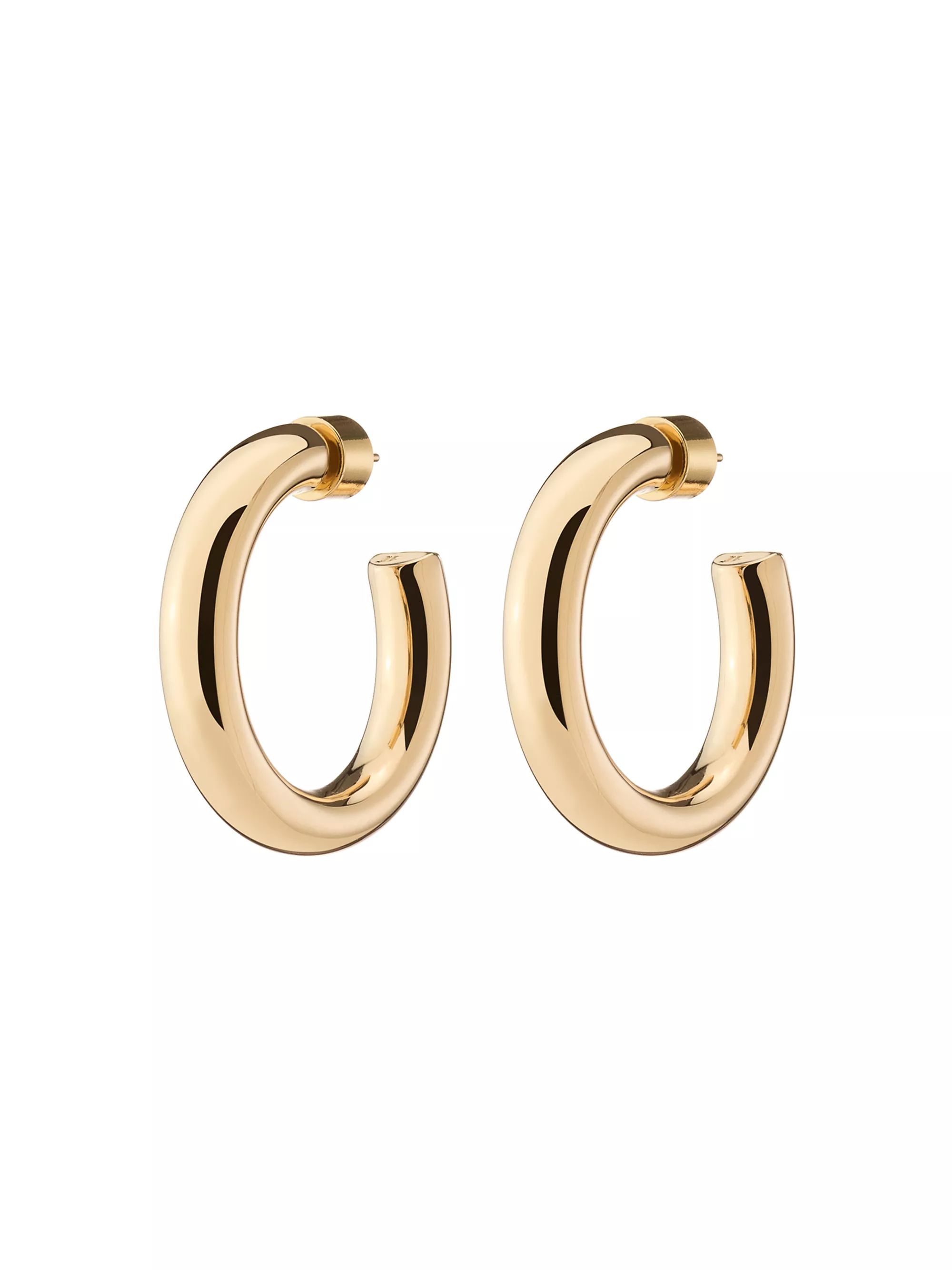 Samira 10K-Gold-Plated Mini Hoop Earrings | Saks Fifth Avenue