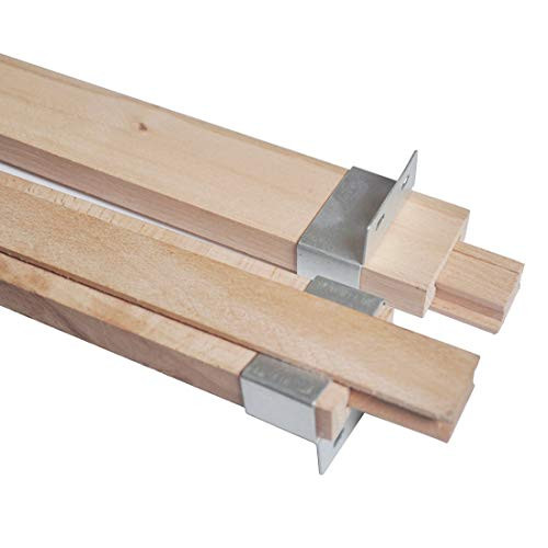 Btibpse Wooden Drawer Slides 16 Inches Classic Wood Center Guide Track with Slide Glides (1 pcs) | Amazon (US)