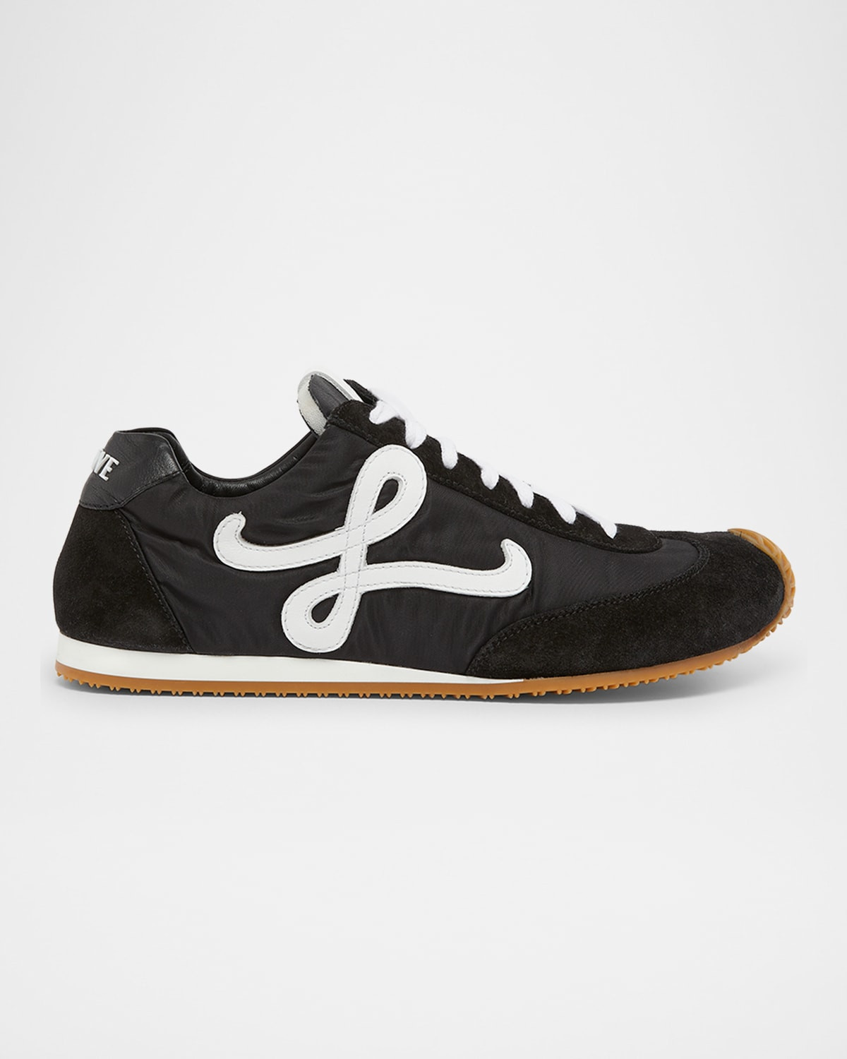 Flow Runner Suede and Leather Sneakers | Neiman Marcus