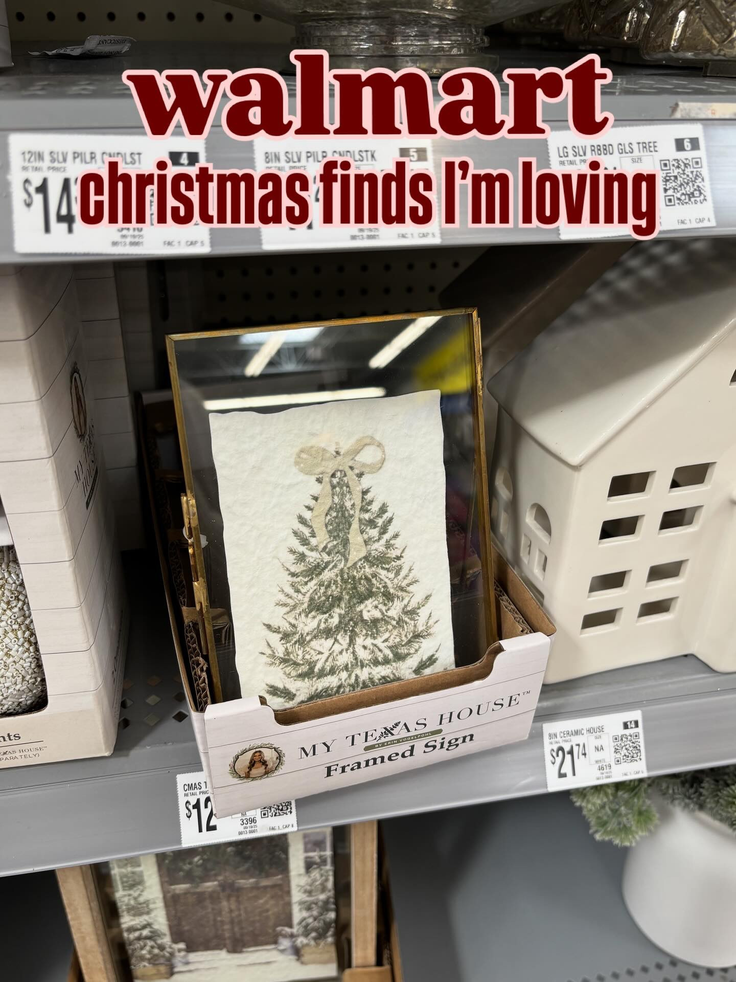 Walmart Christmas finds that caught my eye! I had to come home with a few of them! ☺️♥️🎄✨ the first picture frame is a must have imo!!

#walmartchristmas #walmartfinds #walmartstyle #walmartshopping #walmartforthewin

#LTKHoliday #LTKSeasonal #LTKHome