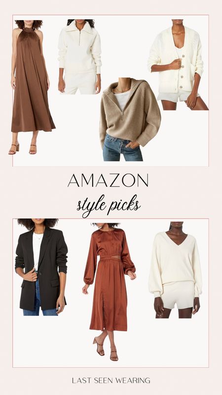 Amazon Style Picks #sweater #silkdress #blazer

#LTKstyletip #LTKGiftGuide #LTKSeasonal