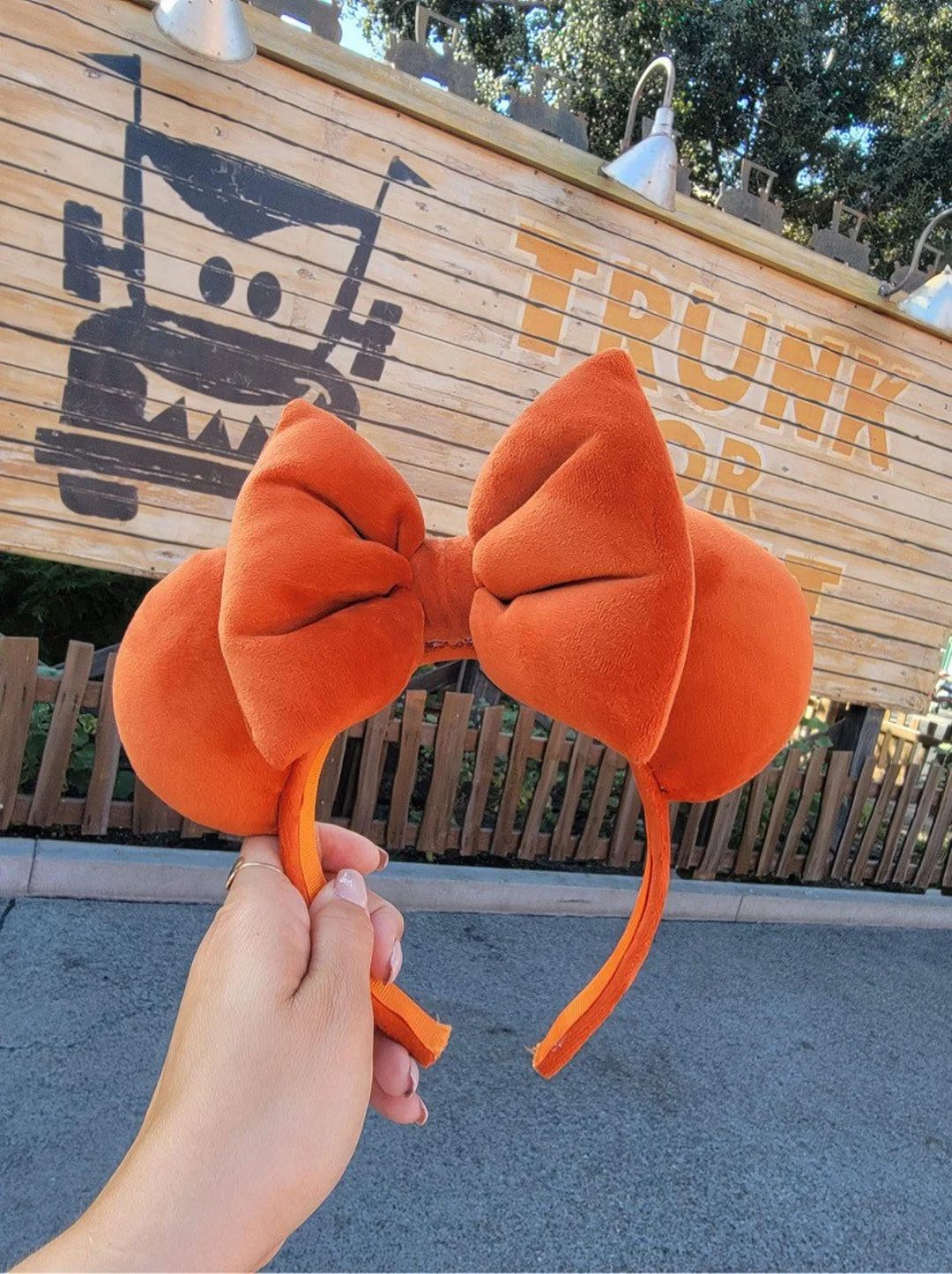 Orange Velvet Ears - Etsy | Etsy (US)