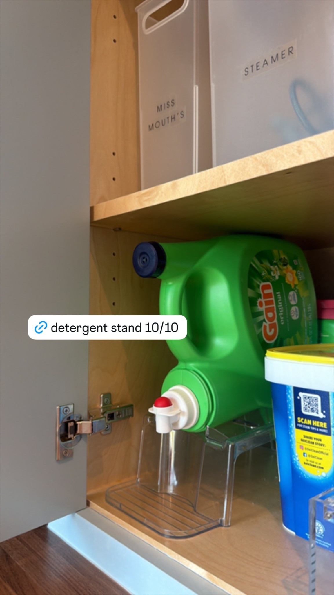 detergent stand from amazon 10/10

#LTKmomlife #LTKHome