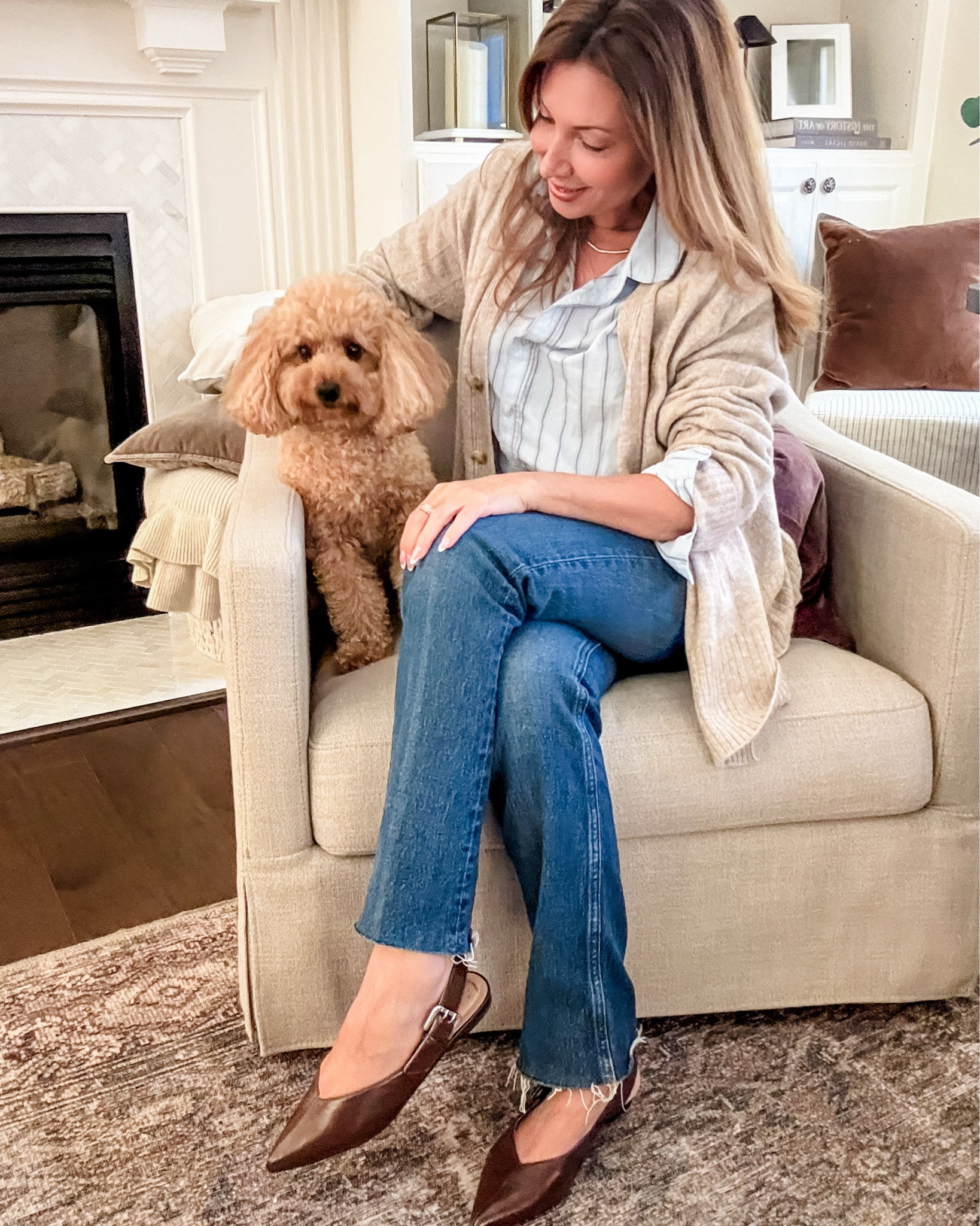 Living in these slingback flats this fall. Love the chocolate color, pointed toe and fit. 

#LTKStyleTip #LTKShoeCrush