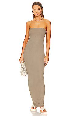 Enza Costa Strapless Dress in Olive Oil from Revolve.com | Revolve Clothing (Global)