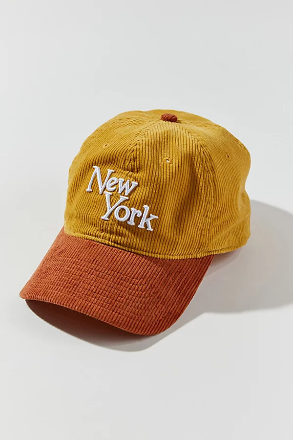 City Corduroy Baseball Hat | Urban Outfitters (US and RoW)