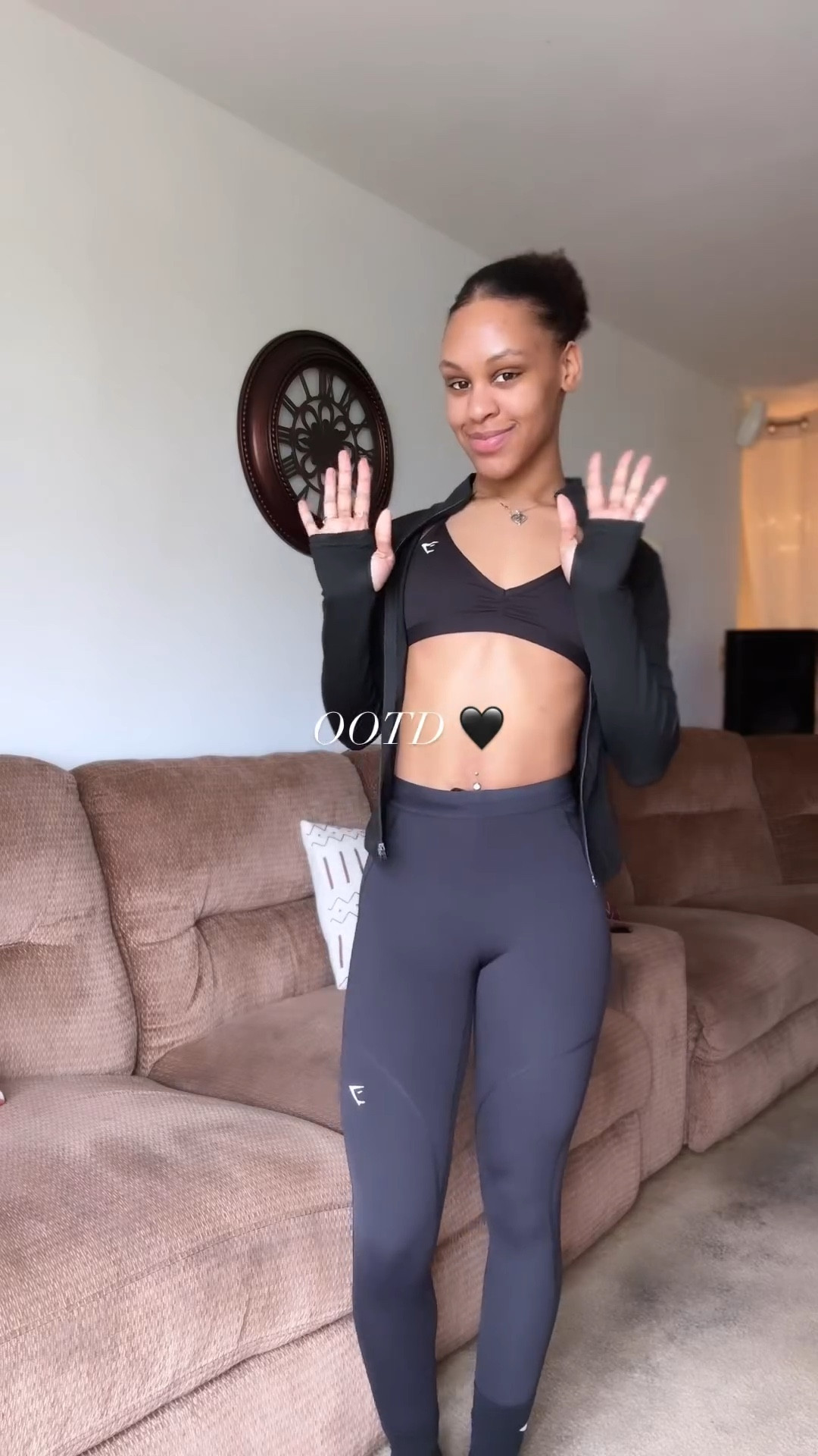 All black gymshark outfit 🖤

#LTKBeauty #LTKFitness #LTKActive