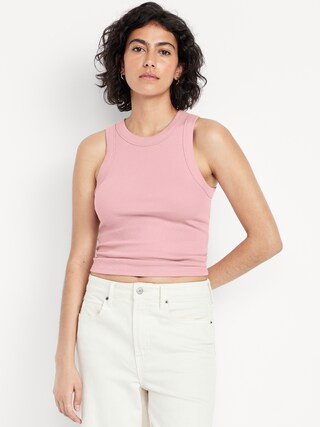 Snug Crop Tank Top | Old Navy (CA)