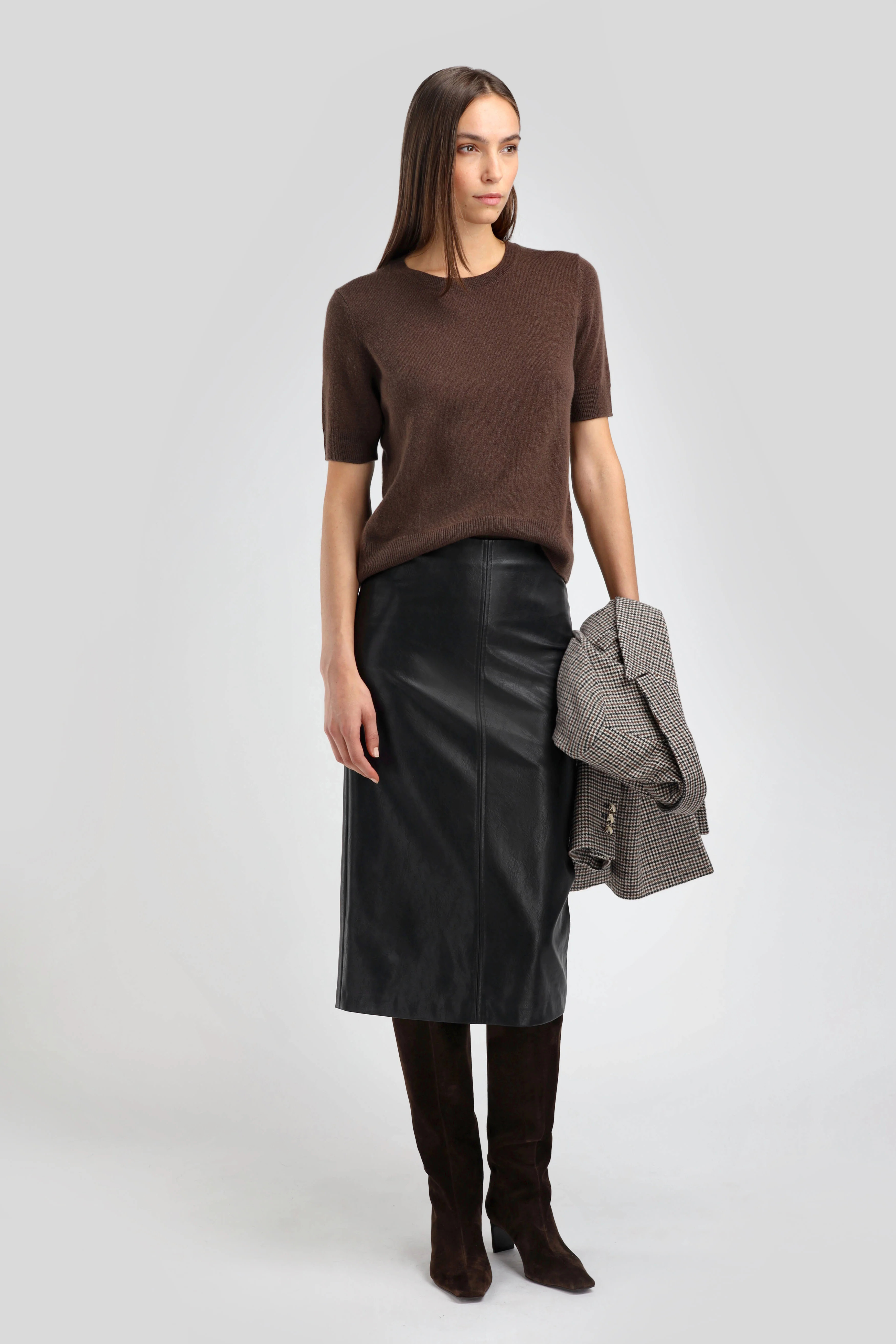 Rock Cuir in Schwarz | ANITA HASS
