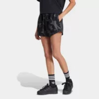 adidas Originals Women's Denim Graphic Varsity Shorts | DICK'S Sporting Goods
