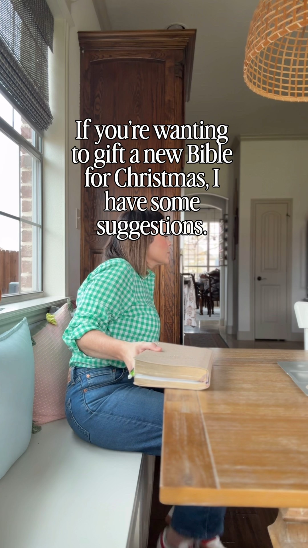 If I could make some suggestions on this- as having a Bible someone will actually read is LIFE CHANGING! (For real)
1. Get a Study Bible with notes that explain what things mean and give some context. If you’re gifting- this should be your number one rule- get a study Bible.
2. Get a translation that is easily readable. My favorite is NLT - New Living Translation. Others are the ESV and CSB. These are easy to find on Amazon, Walmart and Target websites. Please don’t get a translation that is hard to read- that Bible will likely not get used.

That’s it- my 2 rules for picking a Bible.

I put together a variety of Bibles to gift for Kids, Teens, and adults. If you have questions let me know, but you can comment SHOP for the links.


#LTKFindsUnder50 #LTKGiftGuide #LTKFindsUnder100