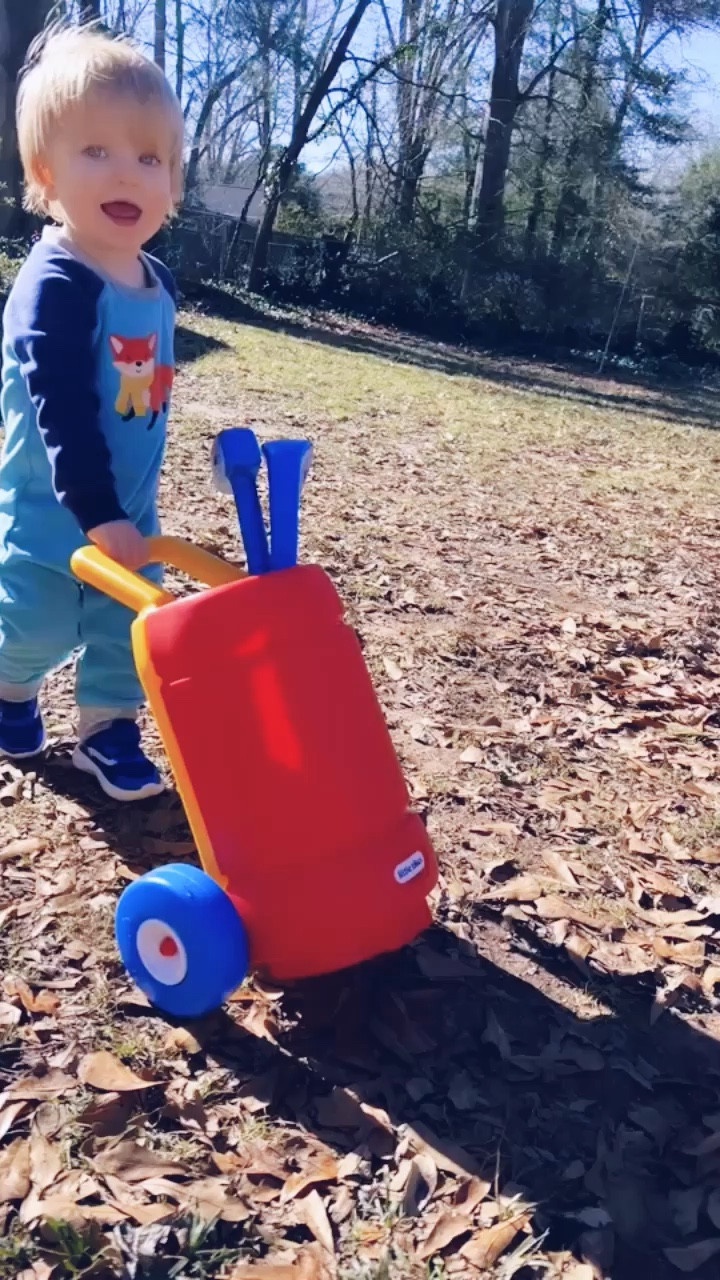 just a little boy and and his golf ⛳️ caddy 🫶🏽
#cutestthingever 🥲

#LTKhome #LTKbaby #LTKfamily