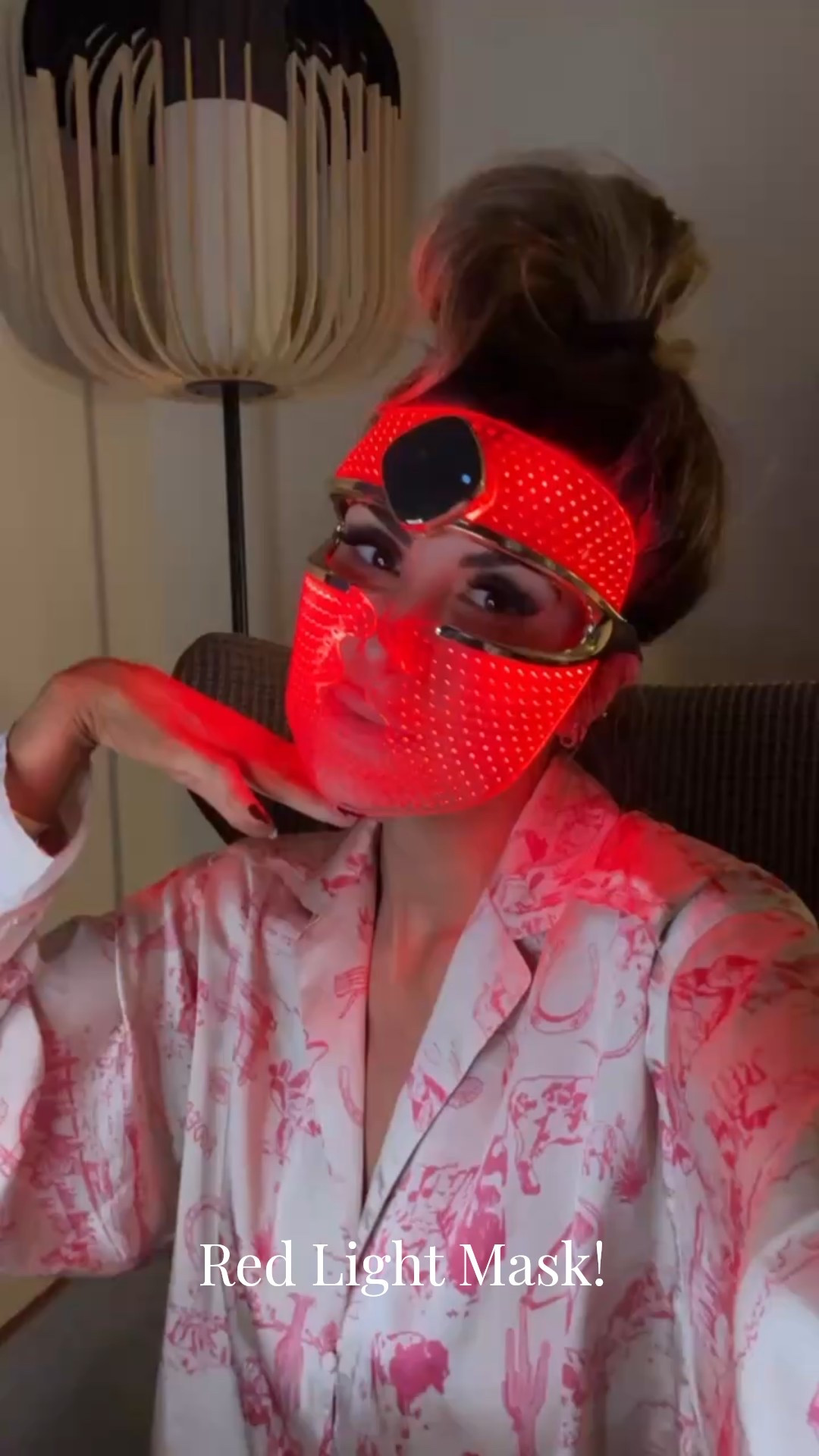 Red light mask & pajamas! I am wearing an XS in pjs! There are identical ones on amazon for a fraction of the price!! 

Pajamas, Morning routine, Red light mask, Valentine’s day, cozy set, Winter outfit, Winter pajamas, Pink pajamas, Emily Ann Gemma

#LTKmomlife #LTKselfcare #LTKBeauty