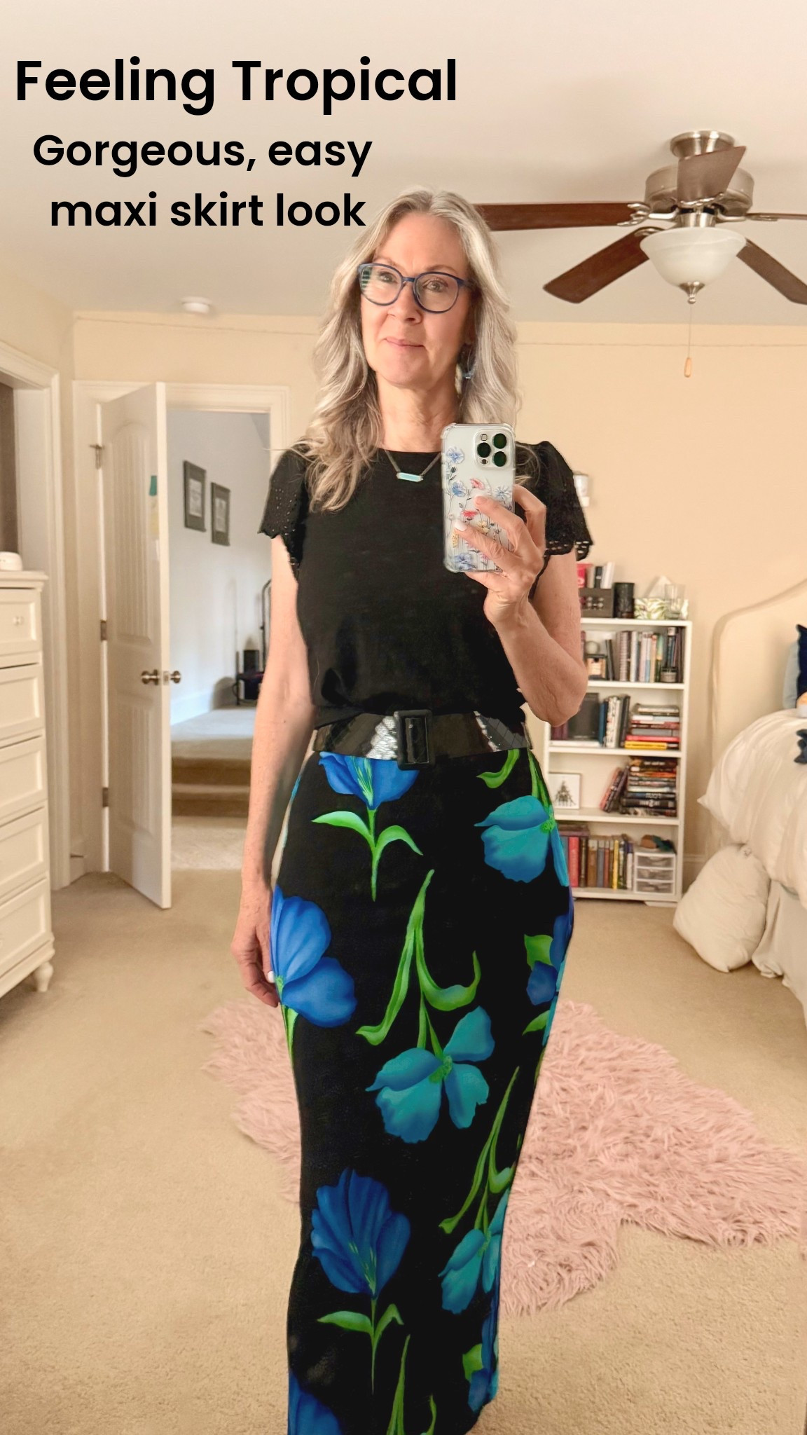 Summer is right around the corner and I’m feeling beautiful in this gorgeous maxi skirt. 

A floor length skirt is such a great look and it hides my white legs lol!! 

I added a wide belt to bring it from casual to more dressy and it did the trick!  I’ve linked some of my favorites here for you. 

Add a straw bag and flip flops or strappy heels and this outfit can take you from day to night. 

#easysummeroutfit #quickfashiontip #summermusthaves

#LTKSummerEdit #LTKFindsUnder50 #LTKStyleTip