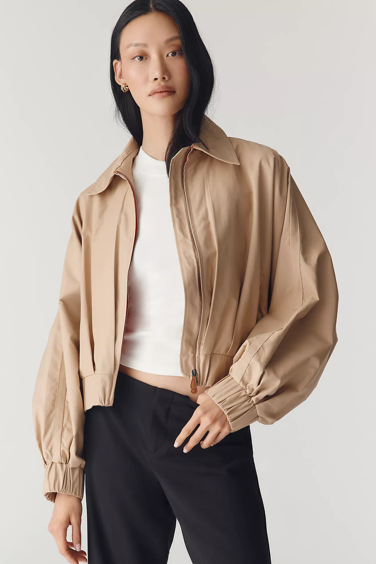Maeve Cotton Blend Jacket | Anthropologie (US)