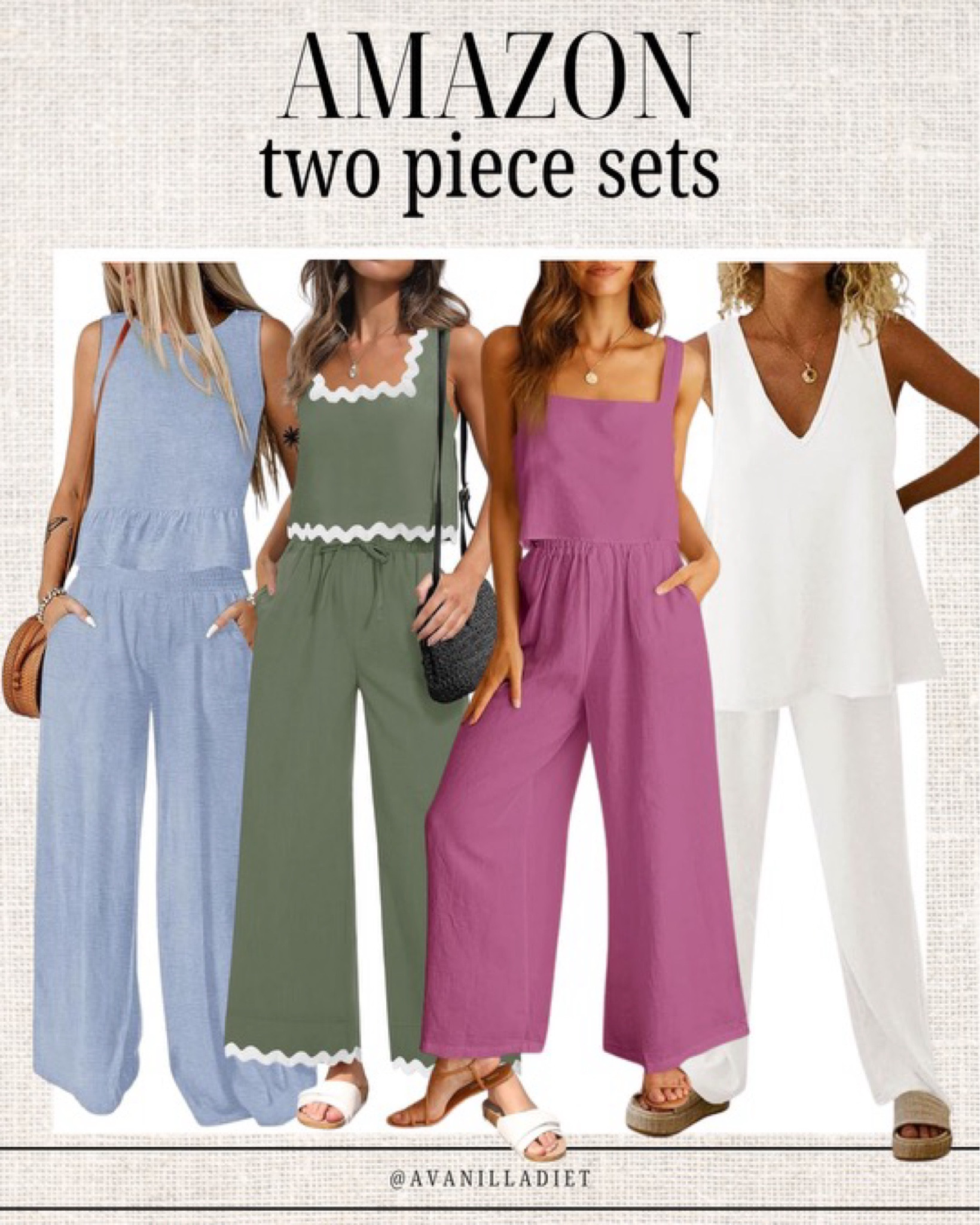Amazon 2 piece sets 🩵

#amazonfinds 
#founditonamazon
#amazonpicks
#Amazonfavorites 
#affordablefinds
#amazonfashion
#amazonfashionfinds

#LTKFindsUnder50 #LTKStyleTip #LTKSeasonal